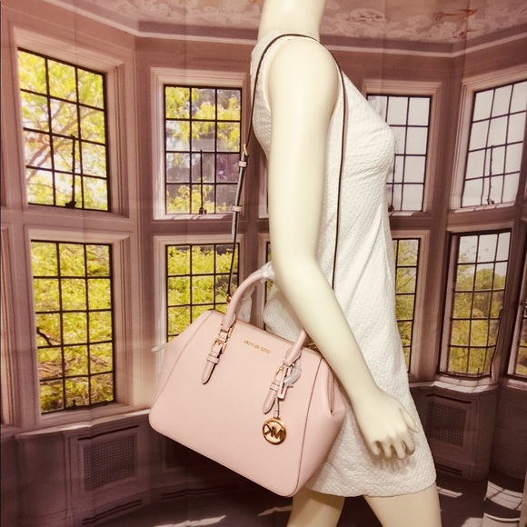 NWT Michael Kors Charlotte large Satchel Handbag - Picture 12 of 12